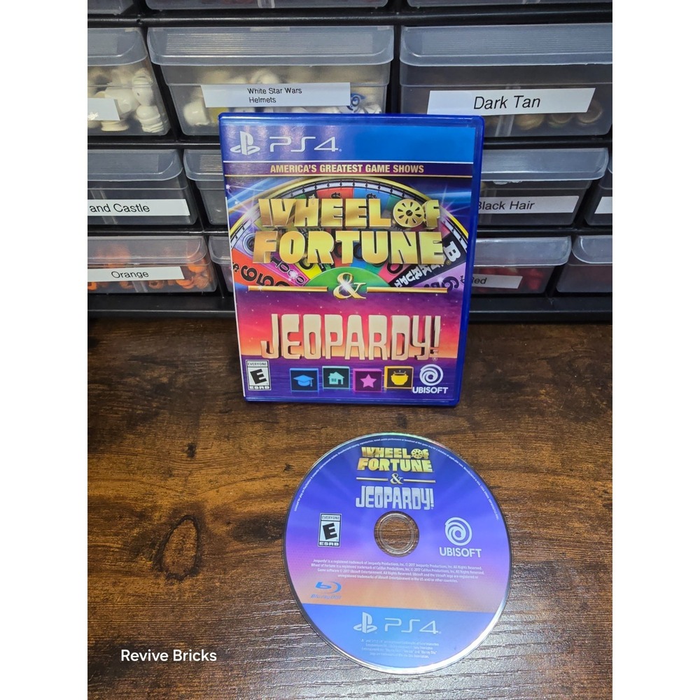 America's Greatest Game Shows: Wheel‎ of Fortune & Jeopardy (PlayStation 4 PS4)